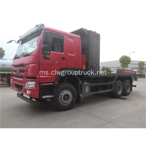 Lori Pengangkutan HOWO 6x4 Flat Truck